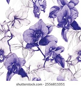 Beautiful and elegant floral pattern illustrations, for your decoraation and surface print needs.

