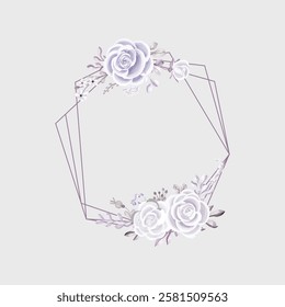 Beautiful and Elegant Floral Ring. Illustrator and designer. Wedding Invites, save the date, Birthday Invites, Video Invites, E-Cards.