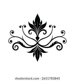 A beautiful and elegant floral vector design featuring delicate flowers and leaves. Perfect for invitations, branding, home decor, and creative digital projects.
