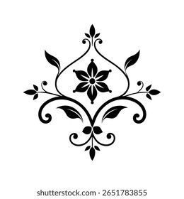 A beautiful and elegant floral vector design featuring delicate flowers and leaves. Perfect for invitations, branding, home decor, and creative digital projects.