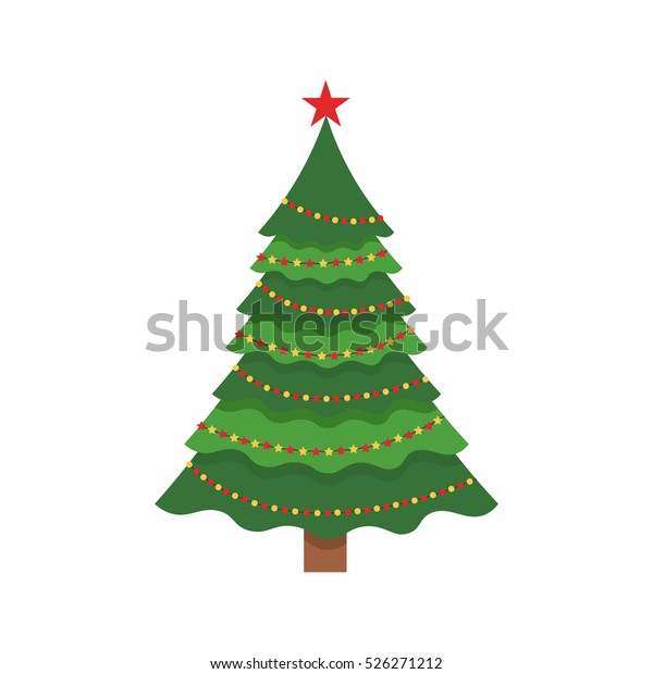 Sfondi Natalizi Luminosi.Immagine Vettoriale Stock 526271212 A Tema Bellissimo Albero Di Natale Verde Ed Royalty Free