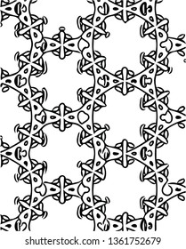 Beautiful elegant lace texture tile vector pattern shape design for creative ideas