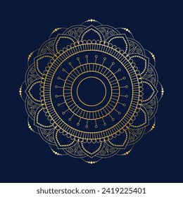 Beautiful and elegant mandala design illustration