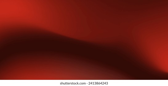 Beautiful Elegant Red Abstract Background. Flowing dark red colors. Waving red fabric. Vector Illustration. EPS 10.