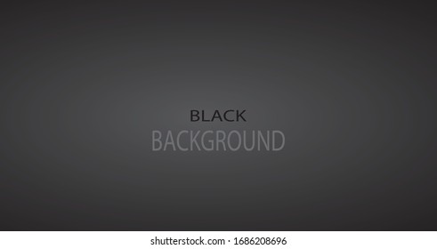Un bonito y elegante fondo negro