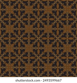 beautiful and elegant vector Javanese ethnic batik pattern template