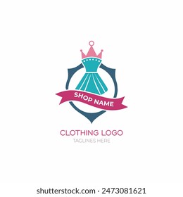 A Beautiful Emblem Clothing Logo