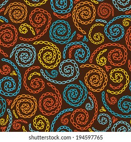 beautiful embroidery abstract vector seamless wallpaper background pattern design