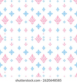 Ein nahtloser Hintergrund mit Muster in Pastellfarben, inspiriert von einfachem und entspannendem Design