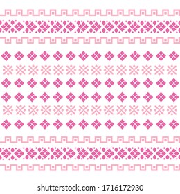 Bel motif de broderie pour décoration murale.