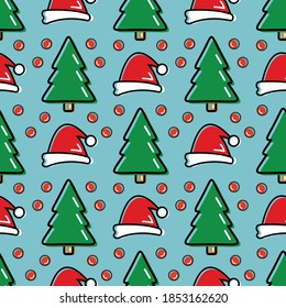 Beautiful and enchanting Christmas pattern, for all media, such as paper, t-shirt, fabric etc.