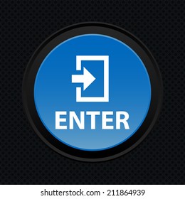 Beautiful Enter web icon