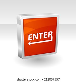 Beautiful Enter web icon