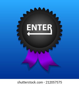 Beautiful Enter web icon