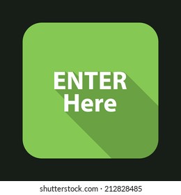 Beautiful Enter web icon