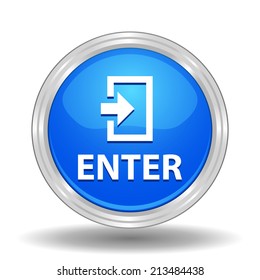 Beautiful Enter web icon