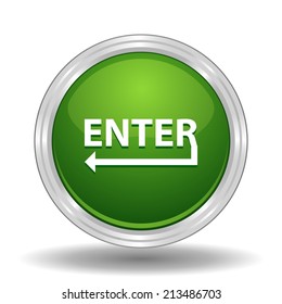 Beautiful Enter web icon