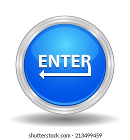 Beautiful Enter web icon