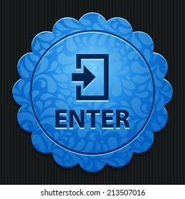 Beautiful Enter web icon