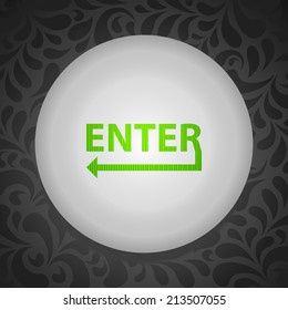 Beautiful Enter web icon
