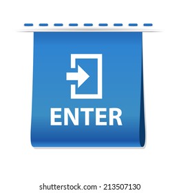 Beautiful Enter web icon