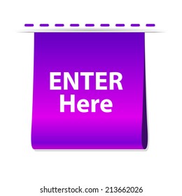 Beautiful Enter web icon