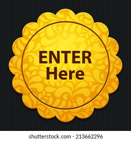 Beautiful Enter web icon
