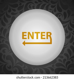 Beautiful Enter web icon