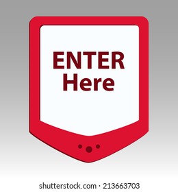 Beautiful Enter web icon