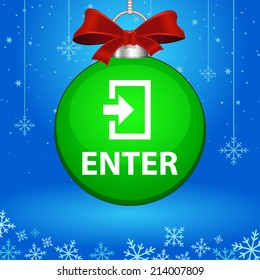 Beautiful Enter web icon