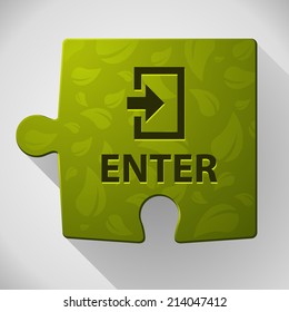 Beautiful Enter web icon