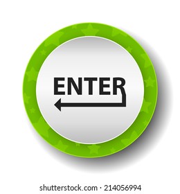 Beautiful Enter web icon