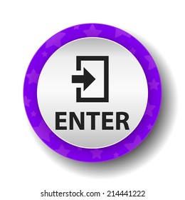 Beautiful Enter web icon