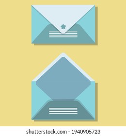 Beautiful envelopes, in which the letter is perfect for your mail.
