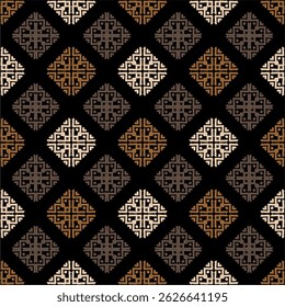 Beautiful ethnic fabric patterns designed to inspire your creative activities, vector backgrounds.