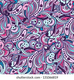 Beautiful ethnic paisley pattern