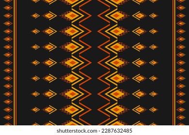 Hermoso arte de patrones étnicos. Patrón geométrico étnico sin fisuras en el estilo tribal, folclórico y mexicano. Diseño para fondo, papel pintado, ilustración, textil, tela, ropa, alfombra.