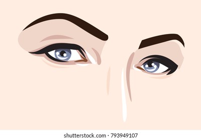 beautiful, expressive  eyes women
