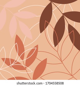 beautiful exquisite leaf pattern to use