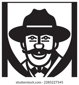 A Beautiful and Eye Catching Vector Art of the Man