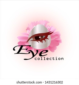 Beautiful eye design vector template. Colorful media eye logo Creative Logotype and logo concept is easy to edit and change color