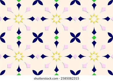 A Beautiful Eye-Catching Wal Tile Pattern,