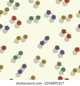 Hermosos anteojos de diseño sin fisuras para decoración, papel de pared, papel de envoltura, tela, fondo y otros.