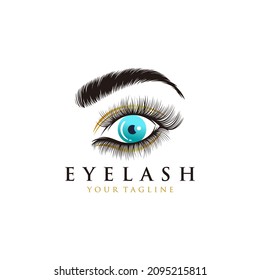 beautiful eyelash extention template design
