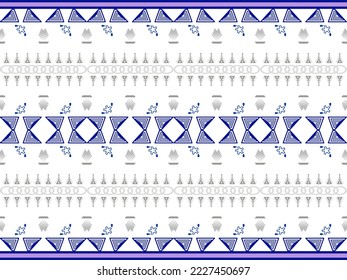 Beautiful fabric pattern, Geometric graphics, sarong , seamless pattern 