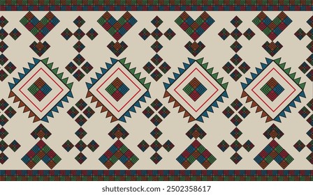 Los patrones étnicos nativos se pueden usar para tejer chales, cortinas, mantas, sarongs e hilados para todo tipo de ropa, incluidos los revestimientos de paredes.