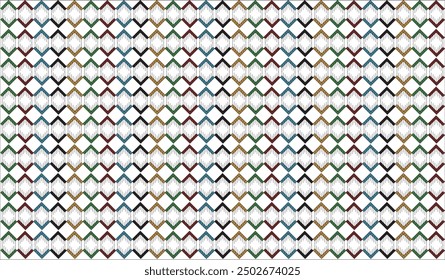 Beautiful fabric patterns Native ethnic patterns can be used to knit shawls, curtains, blankets, sarongs, and yarn for all types of clothing including wall coverings.