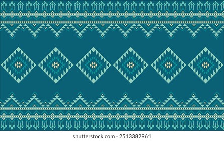 Beautiful fabric patterns Native ethnic patterns can be used to knit shawls, curtains, blankets, sarongs, and yarn for all types of clothing including wall coverings.