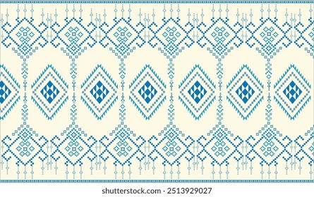 Beautiful fabric patterns Native ethnic patterns can be used to knit shawls, curtains, blankets, sarongs, and yarn for all types of clothing including wall coverings.