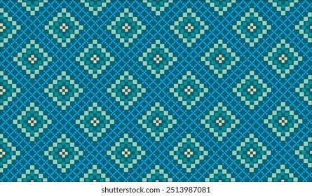 Beautiful fabric patterns Native ethnic patterns can be used to knit shawls, curtains, blankets, sarongs, and yarn for all types of clothing including wall coverings.